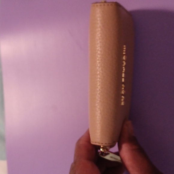 Michael Kors beige wallet